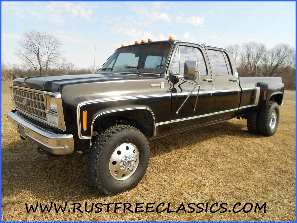 1980 80 Chevrolet Chevy Crew Cab Dually K30 1 One Ton 4x4 Four Wheel